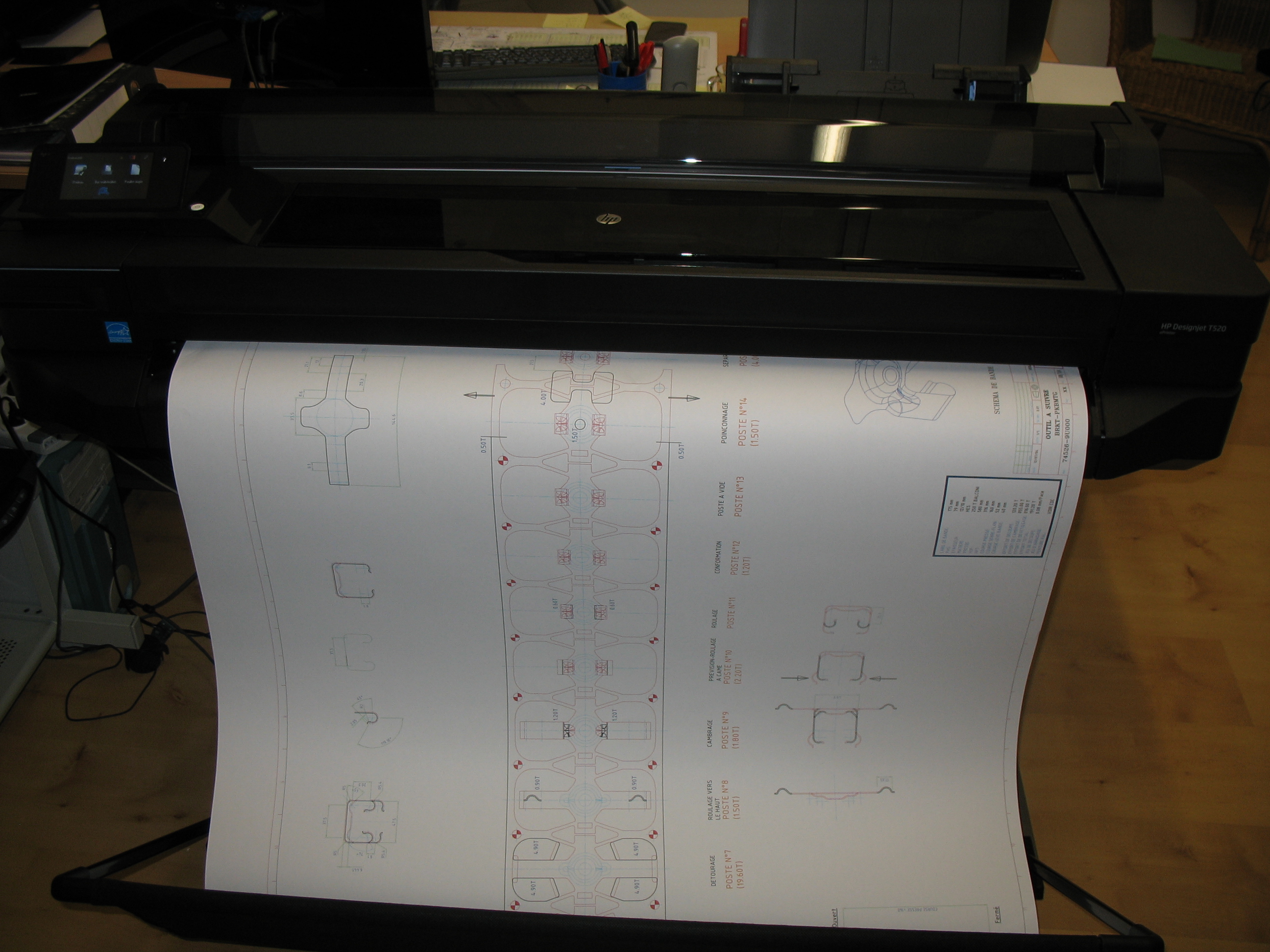Traceur pour plan au format 3D